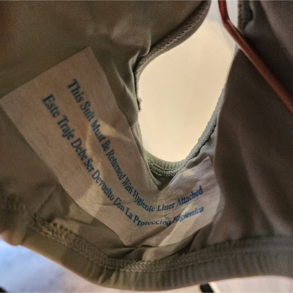 Kona Sol Sage One Piece Swimsuit Supportive Avacado Bathing Suit TT Size M - Picture 7 of 12